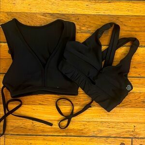 Buy One Get One Free🦋5 Dancewear Black Crop Tops